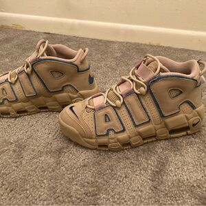 Nike Kids Sneakers - Tan and Blue